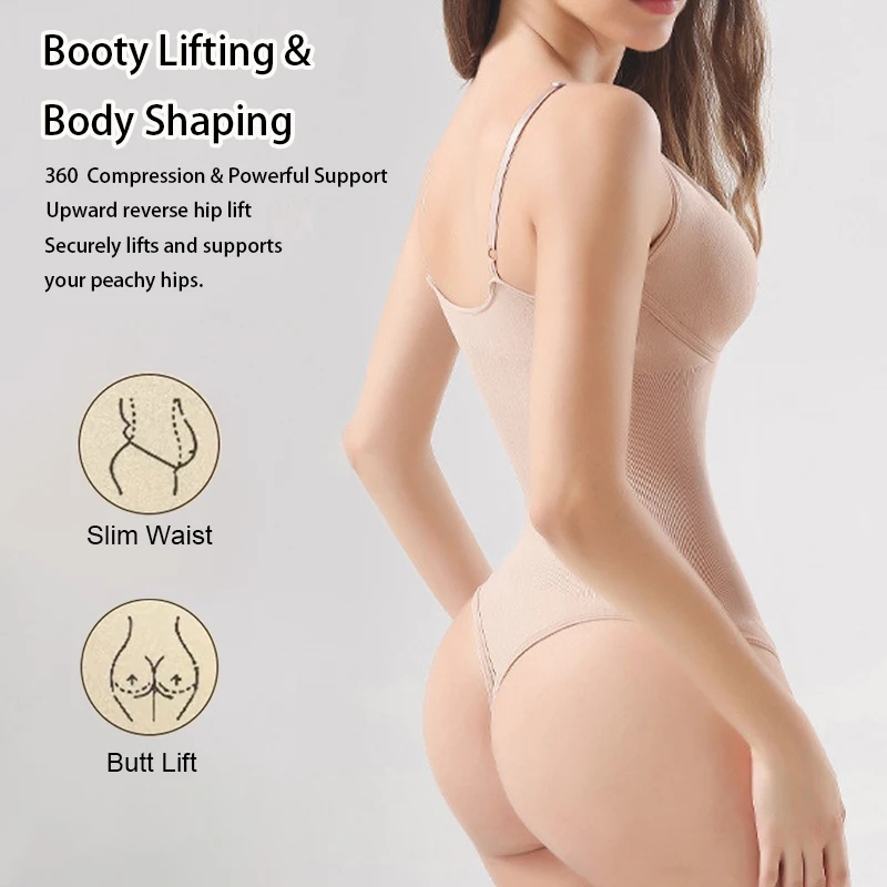 Body gainant dos nu pour femme - Shapewear Bodysuit Firm avis et prix