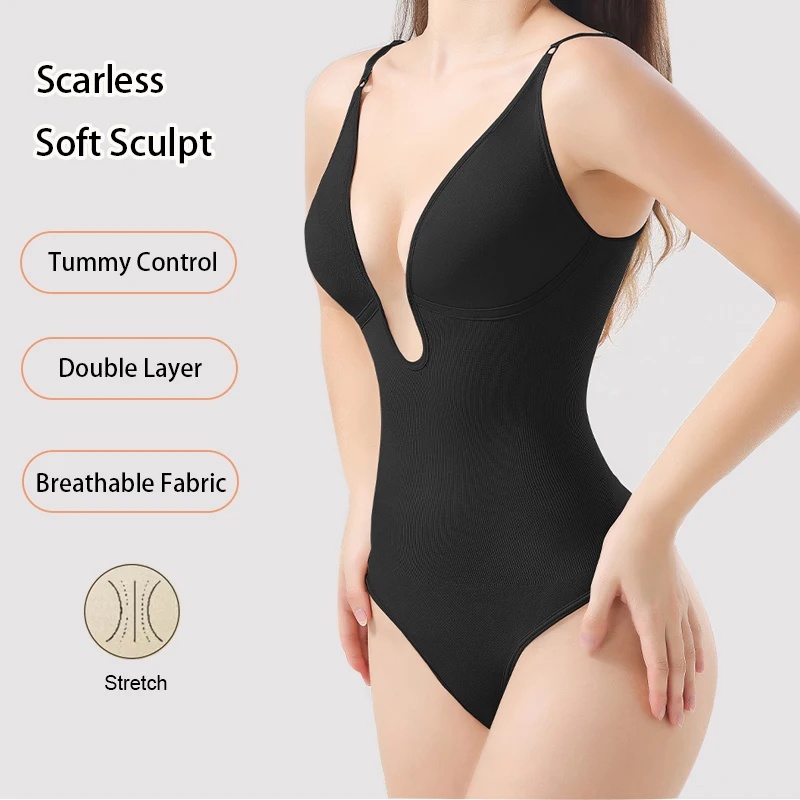 Body gainant dos nu pour femme - Shapewear Bodysuit Firm avis et prix